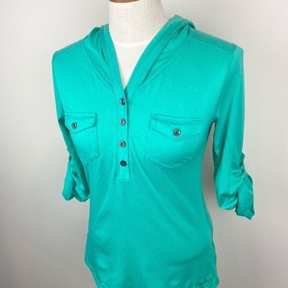 Marmot Laura Long Sleeve Hooded Shirt - Picture 2 of 6